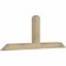 Ekena Millwork Portland Rough Sawn Timber Gable Bracket, Douglas Fir, 60"W x 22"H x 4"D x 4"F, 9/12 Pitch GBW060X22X0404POR00RDF - alternate 3